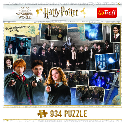 Puzzle Harry Potter Dumbledorova armáda 934 dílků