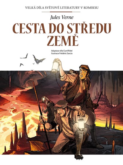 Slovart Cesta do středu Země - Velká díla světové literatury v komiksu