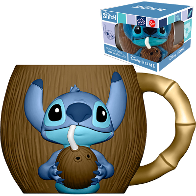 Stitch 3D hrnek kokos