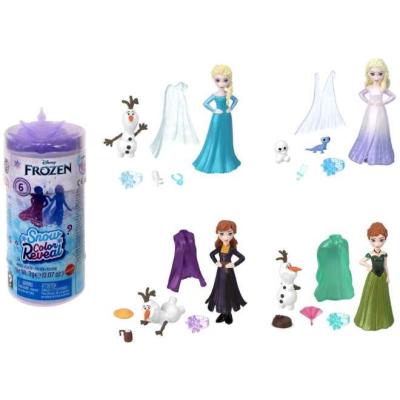 Disney Frozen Snow Color Reveal malé panenky s doplňky II.- více druhů