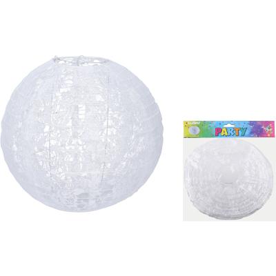 Lampion koule 30 cm - Květina