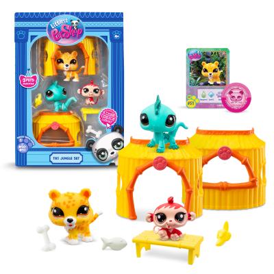 Littlest Pet Shop 3 figurky Džungle