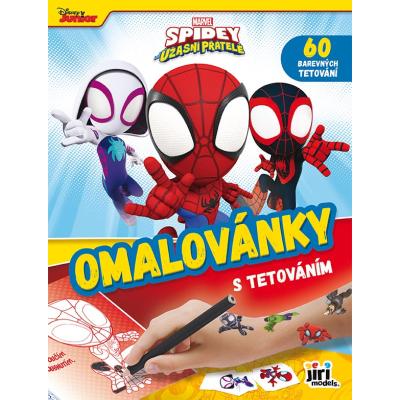 Omalovánky s tetováním Spidey