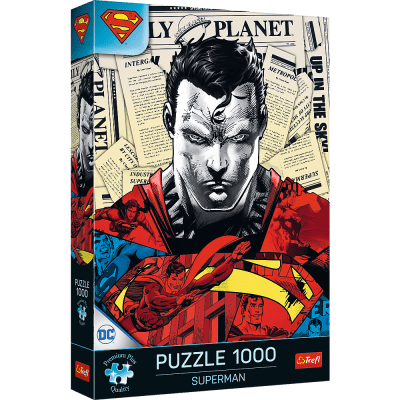 Puzzle 1000 dílků Premium Plus Superman