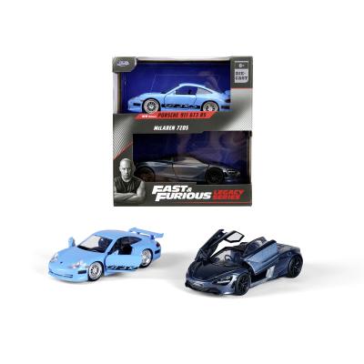 Rychle a zběsile Twin Pack Brianovo Porsche 996 GT3 RS a Shaw´s McLaren