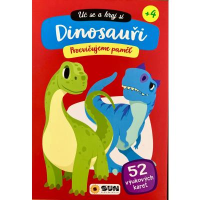 Uč se hraj si - Dinosauři  - 52 výukových karet