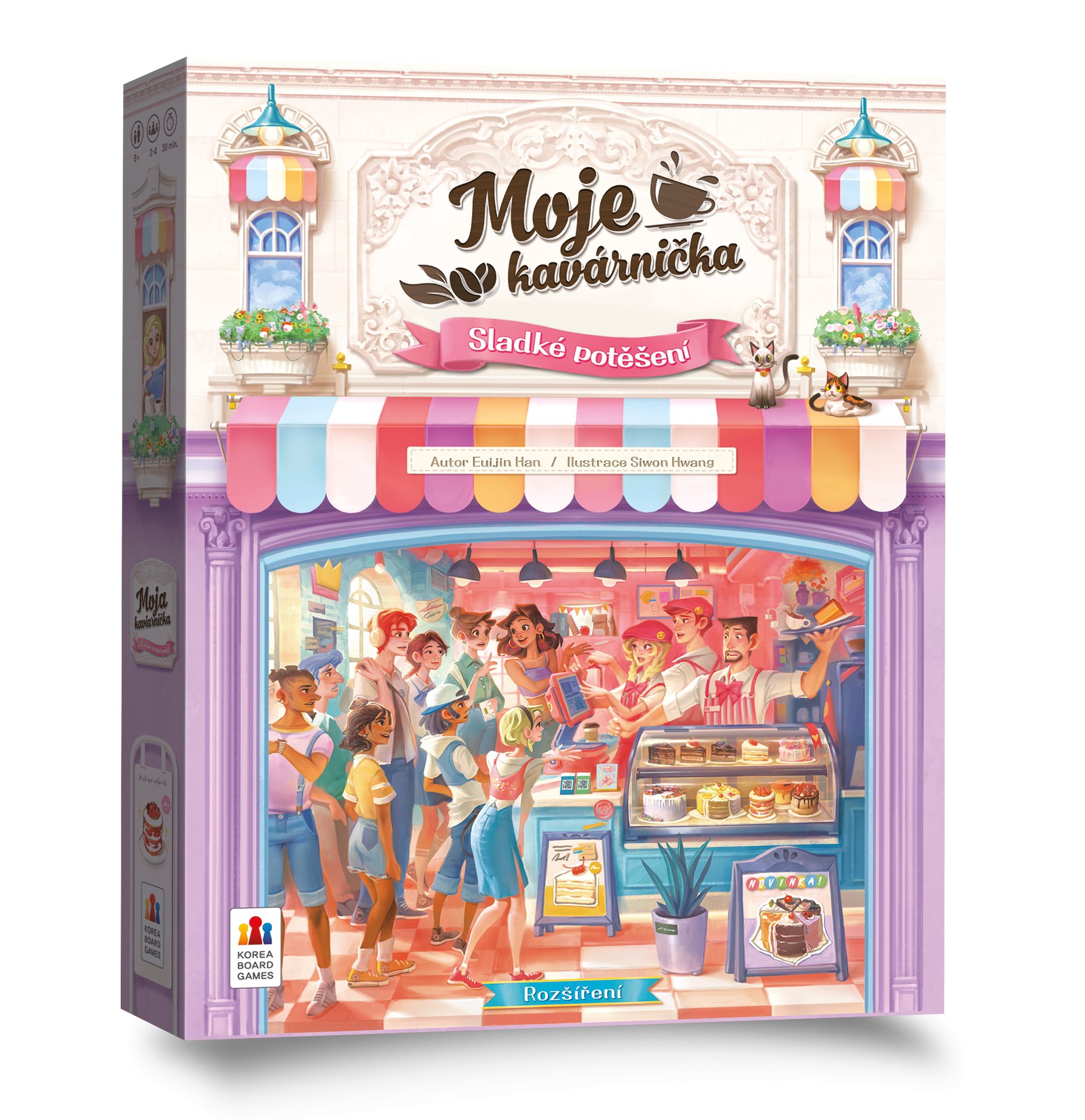 Asmodee Czech Republic Moje kavárnička: Sladké potěšení + promo + vánoční promo