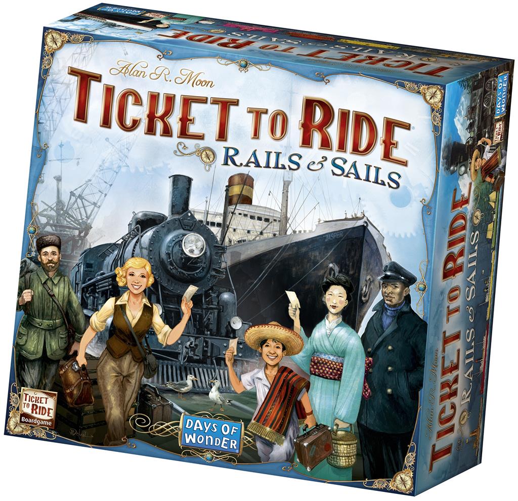 Days of Wonder Poškozené - Ticket to Ride: Rails & Sails - EN