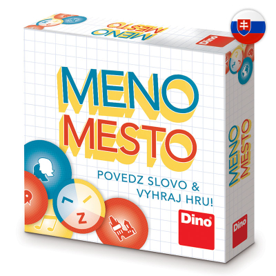 Dino - Meno mesto Cestovná hra - Kartová hra SK