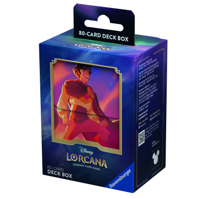 Disney Lorcana: Shimmering Skies - Deck Box Aladdin