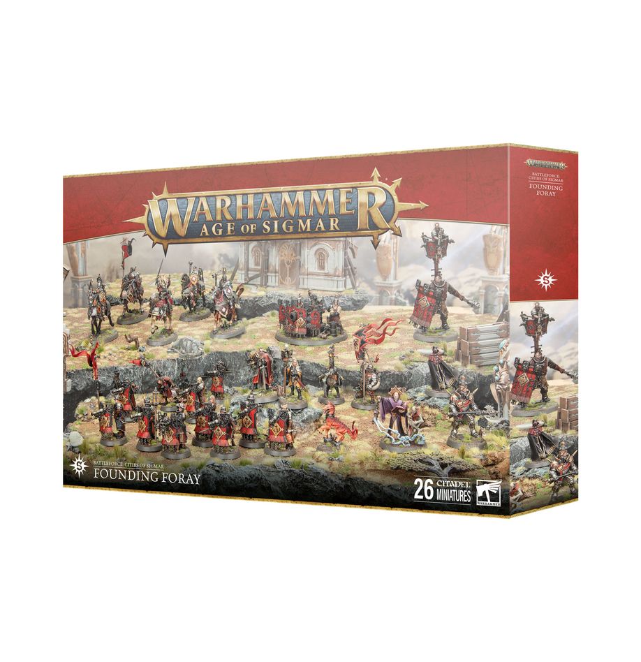 Games Workshop Age of Sigmar: Cities of Sigmar Battleforce: Founding Foray