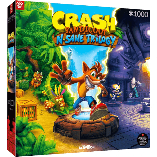 Good Loot GLO Gaming Puzzle: Crash Bandicoot N. Sane Trilogy Puzzles 1000