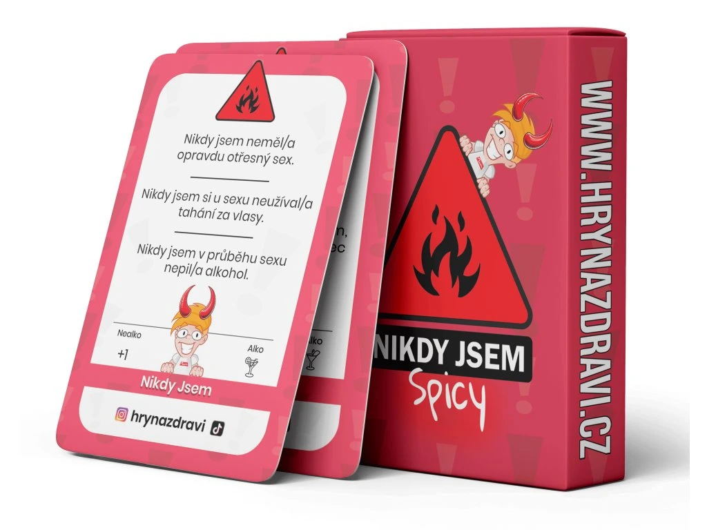 Hry na zdraví Nikdy Jsem: SPICY