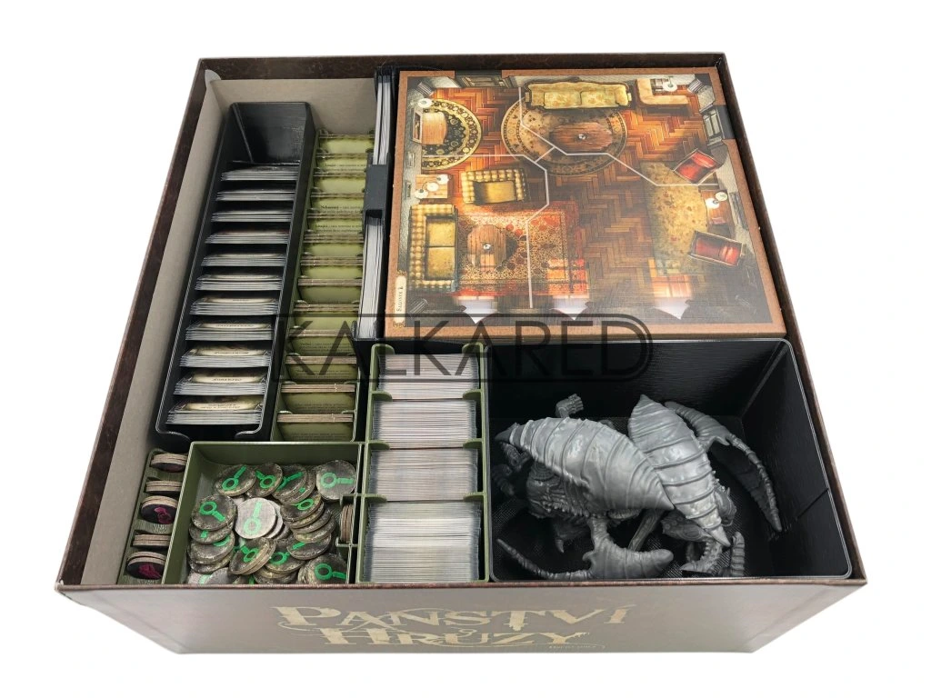 Kalkared Insert pro Panství hrůzy 2. edice Varianta: Kompletní Insert pro Mansions of Madness: Second Edition