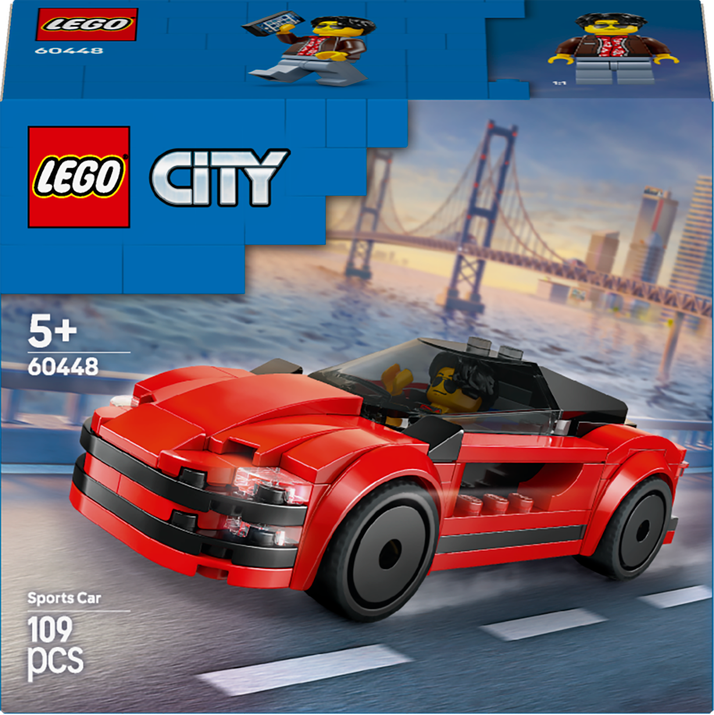 LEGO LEGO® City Červený sporťák 60448