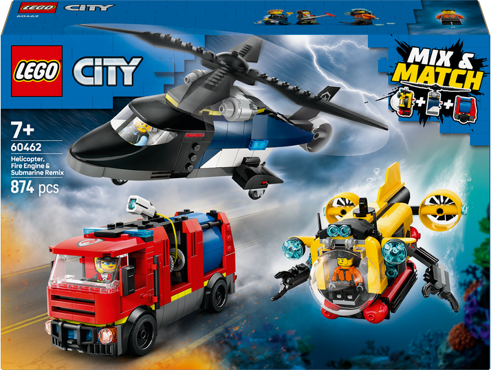 LEGO LEGO® City Remix: Helikoptéra