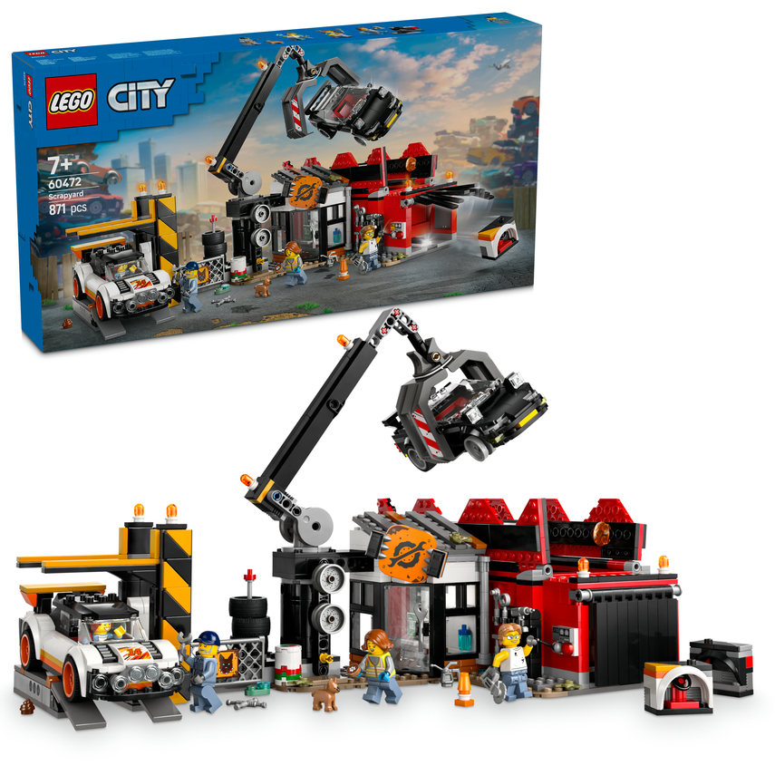 LEGO LEGO® City Vrakoviště s auty 60472