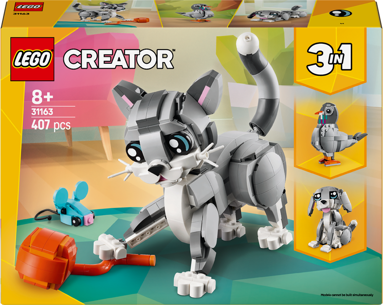 LEGO LEGO® Creator 3v1 Hravá kočka 31163