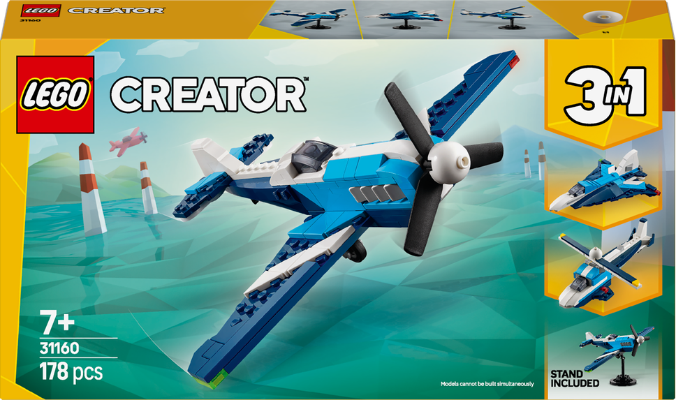 LEGO LEGO® Creator 3v1 Závodní letadlo 31160