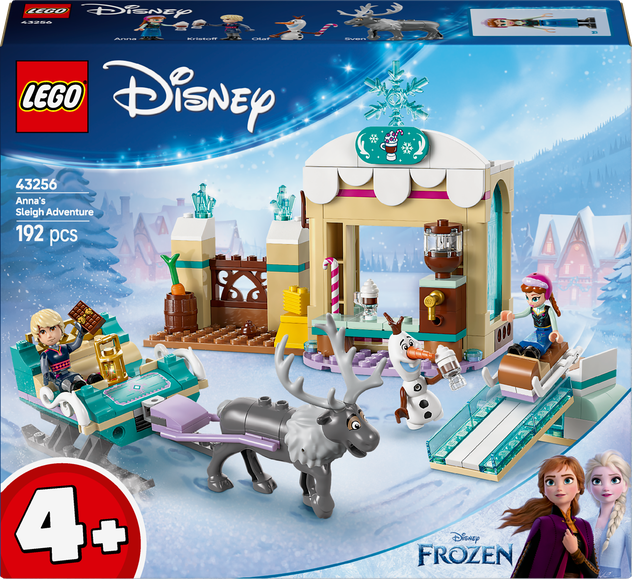 LEGO LEGO® Disney Anna a dobrodružství na saních 43256