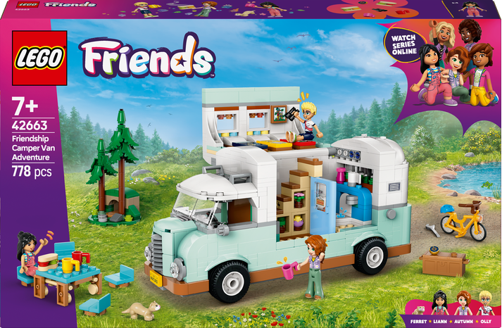 LEGO LEGO® Friends Dobrodružství s karavanem přátelství 42663