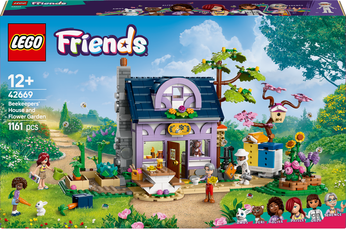 LEGO LEGO® Friends Dům včelařů a květinová zahrada 42669