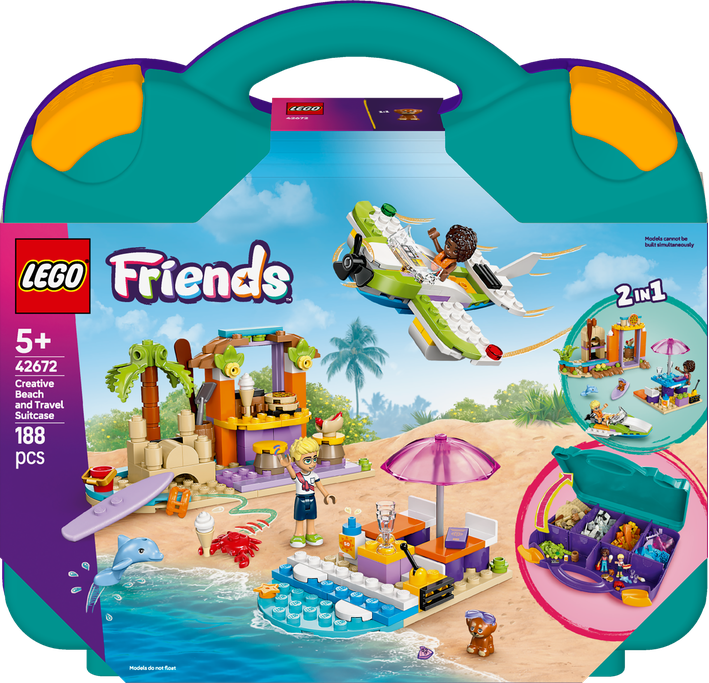 LEGO LEGO® Friends Kreativní plážový a cestovní kufřík 42672