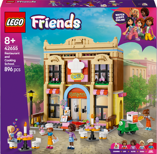 LEGO LEGO® Friends Restaurace a škola vaření 42655