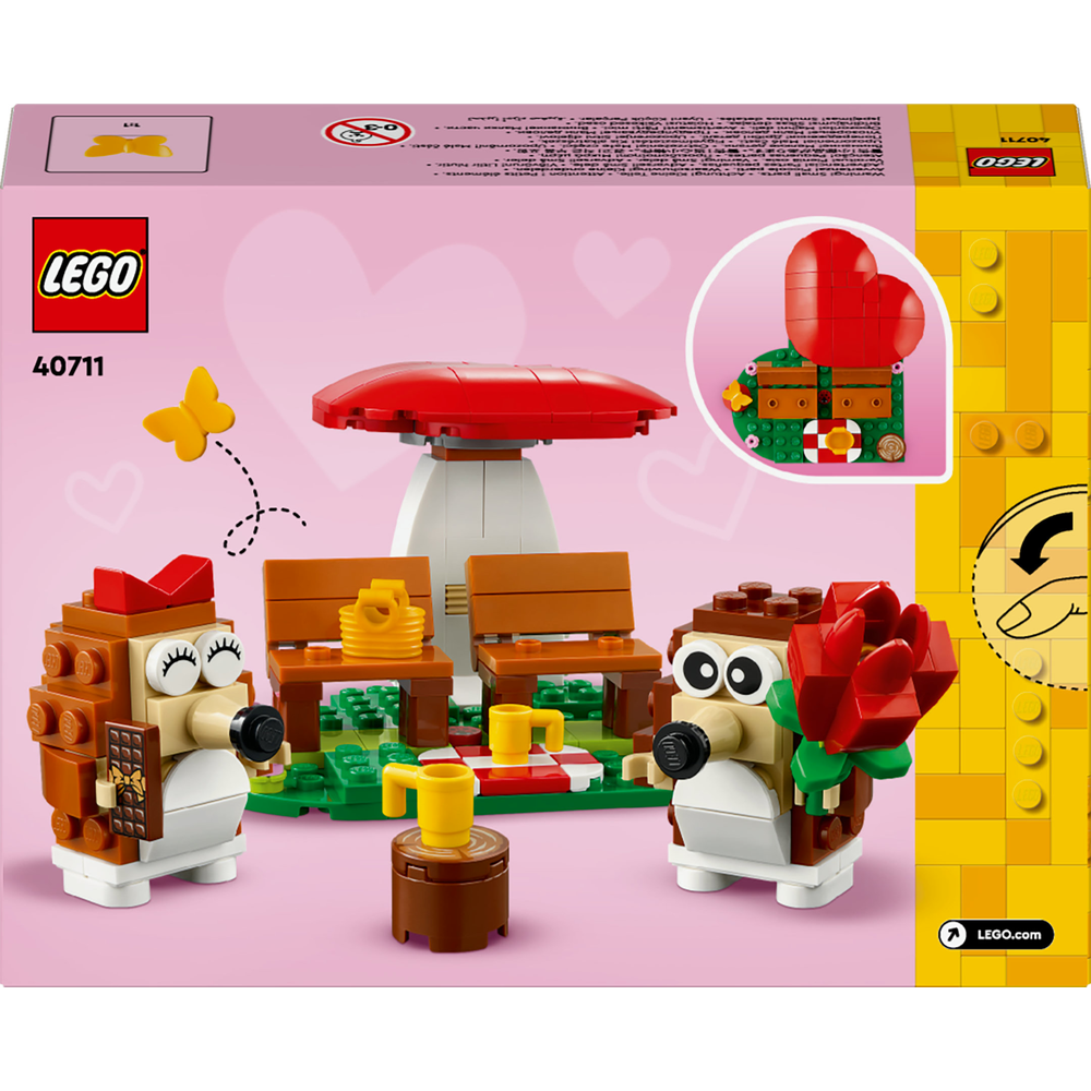 LEGO LEGO® Iconic Ježčí rande s piknikem 40711