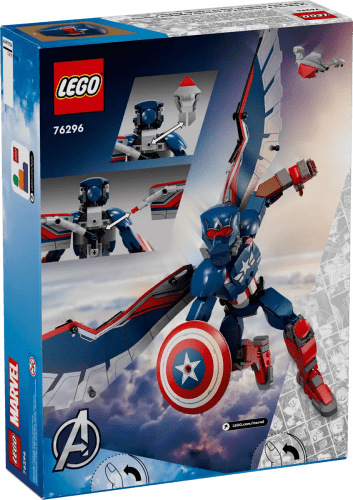 LEGO LEGO® Marvel Sestavitelná figurka: Nový Kapitán Amerika 76296