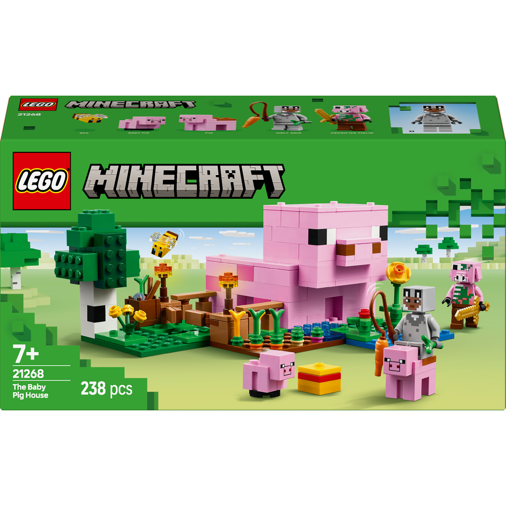 LEGO LEGO® Minecraft® Domeček Prasátka 21268