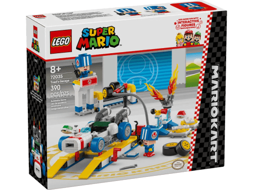 LEGO LEGO® Super Mario™ Mario Kart™ – Toad a jeho garáž 72035