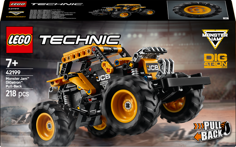 LEGO LEGO® Technic Monster Jam™ DIGatron™ s natahovacím motorem 42199