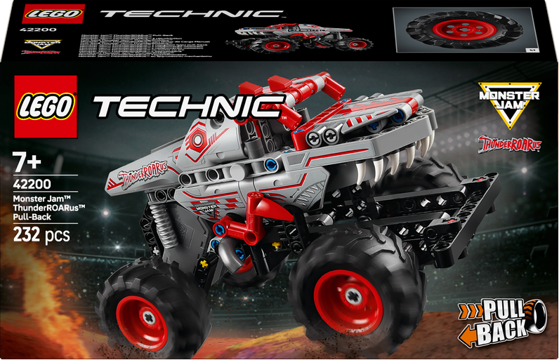 LEGO LEGO® Technic Monster Jam™ ThunderROARus™ s natahovacím motorem 42200