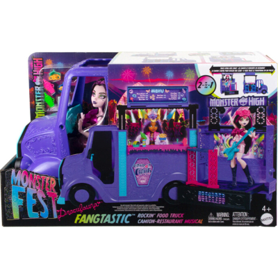 Monster High Monster Fest food truck a Draculaura