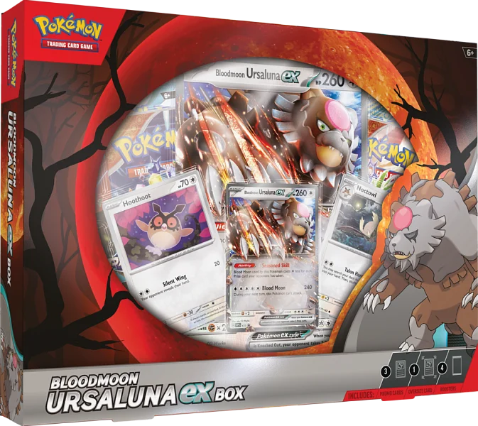 Nintendo Pokémon TCG: Bloodmoon Ursaluna ex Box