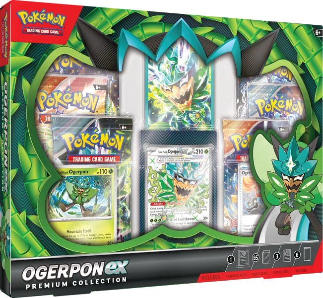 Nintendo Pokémon TCG: Ogerpon ex Premium Collection