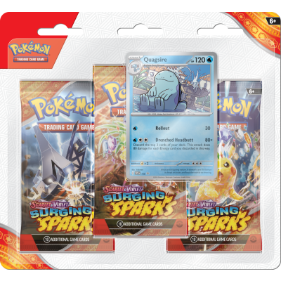 Pokémon TCG: SV08 - 3 Blister Booster