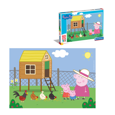 Puzzle 60 dílků maxi Prasátko Peppa