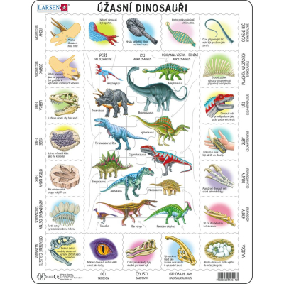 Puzzle Fascinující svět dinosaurů 35 dílků