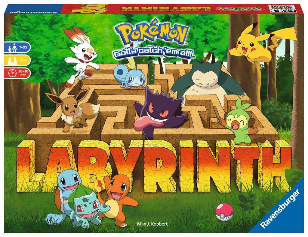 Ravensburger Labyrinth – Pokémon Poškozené