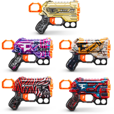 ZURU X-SHOT Skins serie 1 Menace 4 šipky