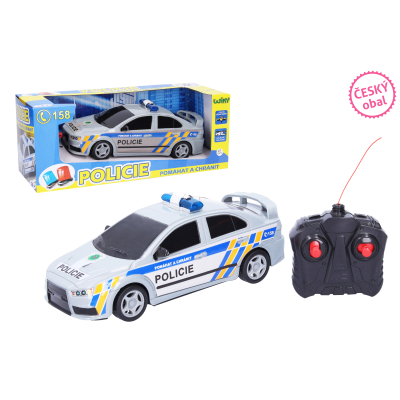 Auto RC na dálkové ovládání policie 23 cm