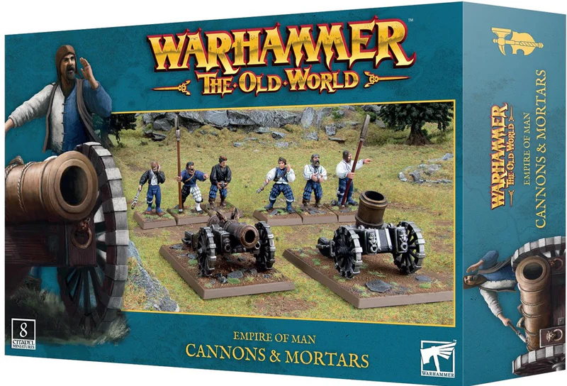 Games Workshop Empire Of Man: Cannons & Mortars