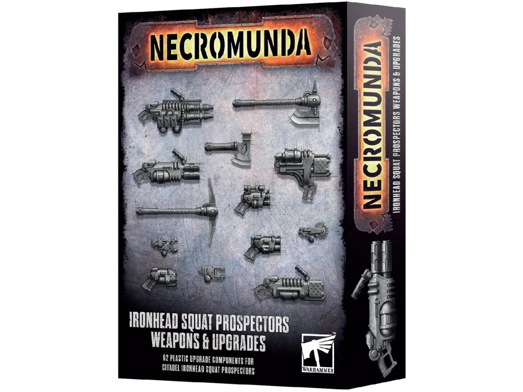 Games Workshop Necromunda: Squat Prospectors Weapons & Upgrades