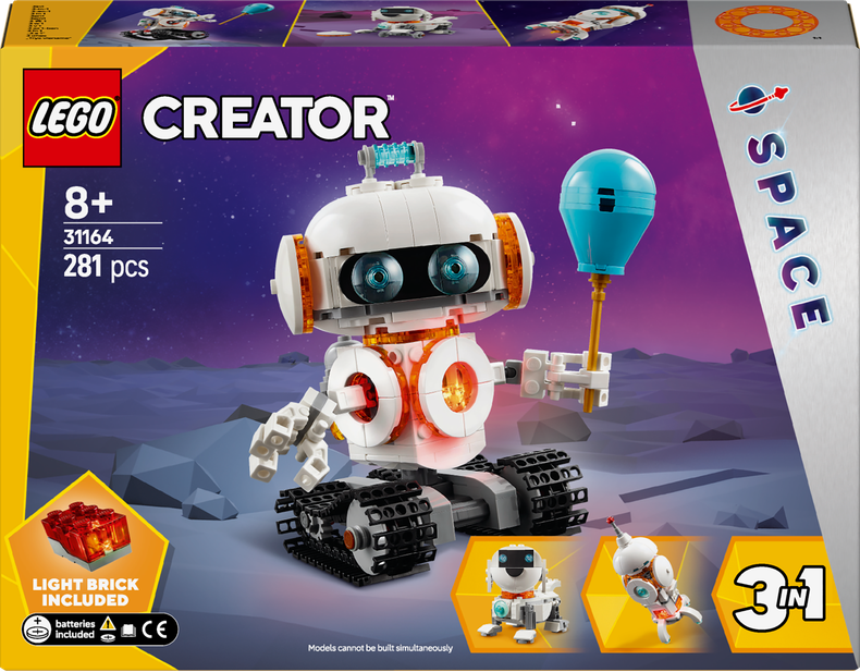 LEGO LEGO® Creator 3 v 1 Vesmírný robot 31164