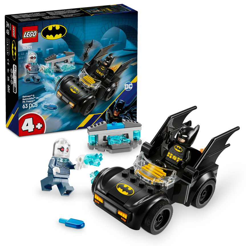 LEGO LEGO® DC Batman™ Batman™ a Batmobil vs. Mr. Freeze™ 76301