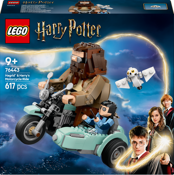 LEGO LEGO® Harry Potter™ Hagrid™ a Harry na motorce 76443