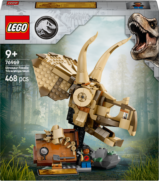 LEGO LEGO® Jurrasic World Dinosauří fosilie: Lebka triceratopse 76969