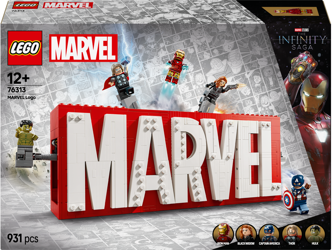 LEGO LEGO® Marvel Logo MARVEL a minifigurky 76313